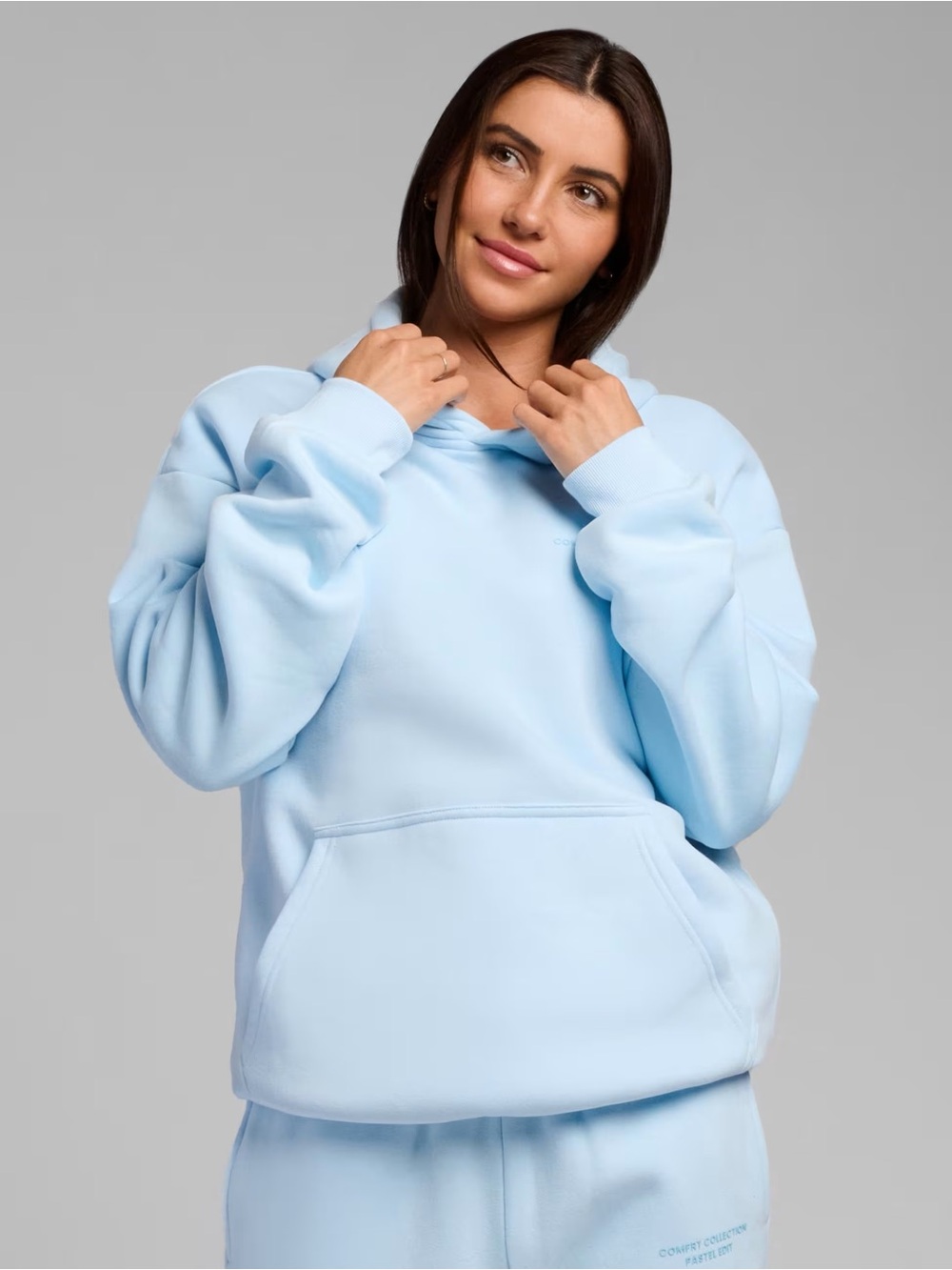 Women's Comfrt “Pastel Edit” Light Blue Cozy Set